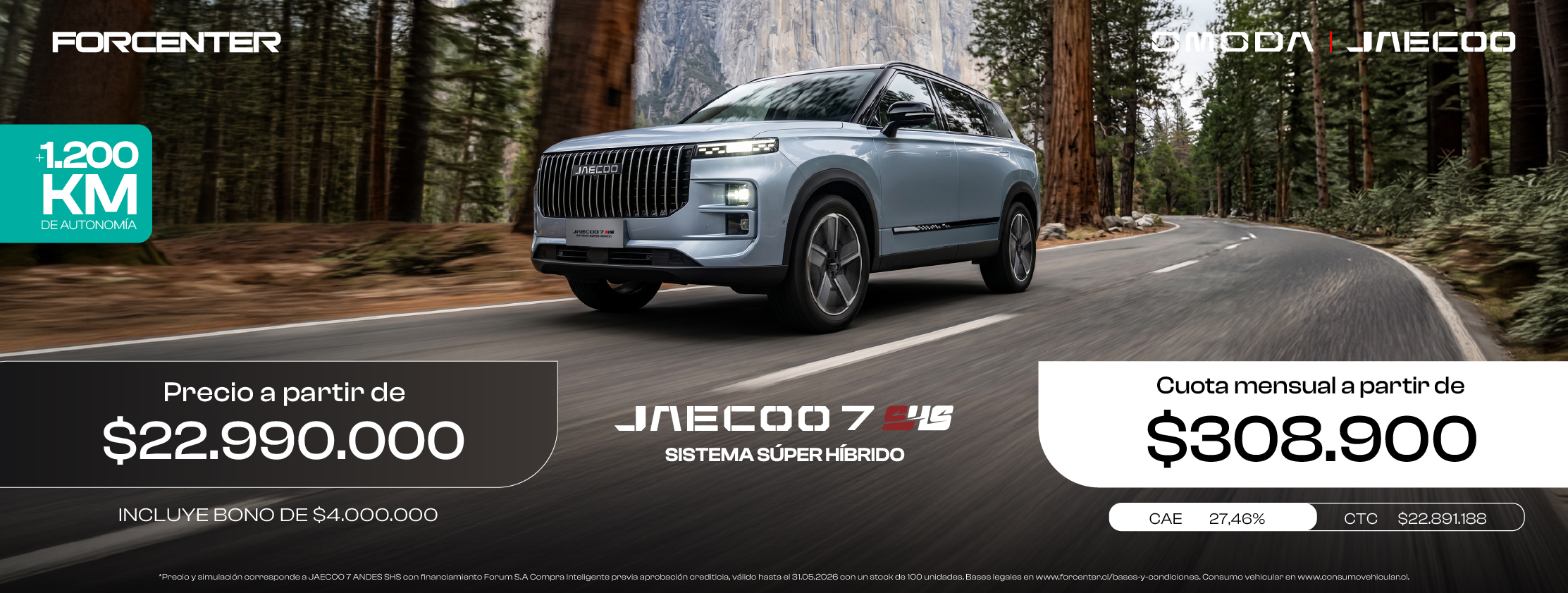 Jaecoo 7 SHS
